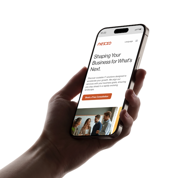 Informational panels describing AI4Eyes eye care technology with a person on a laptop, device image, and key features like faster diagnostics and personalized treatment.